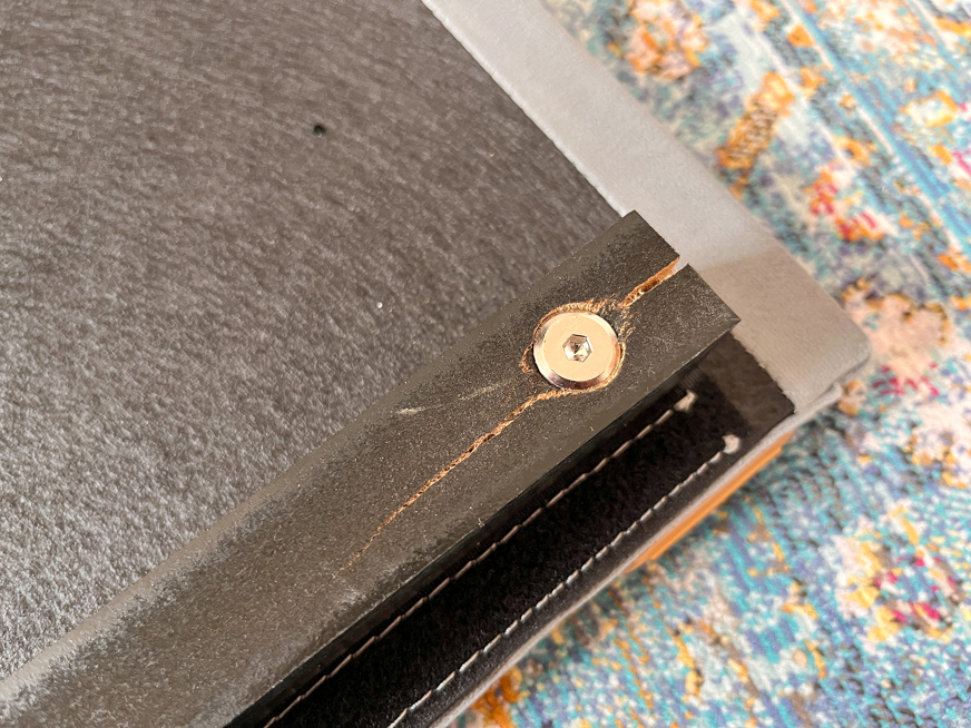 Emma ottoman bed wood breaking